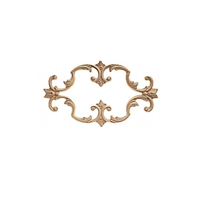 Fregio in pasta di legno per decoro e restauri 122x130mm 03.4025 - SICASHOP