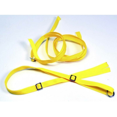 PRODOTTO PER MODELLISMO Absima 1:10 Cinghie di ancoraggio con occhielli Giallo