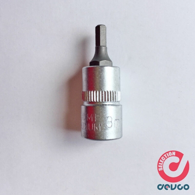 Abc Tools - Chiave a bussola con inserto attacco 1/4' 6 mm - A 3112 9106