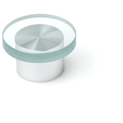 REI - Pomolo stile contemporaneo, Alluminio-Vetro, Alluminio/Vetro, 45 mm di diametro. Marchio características