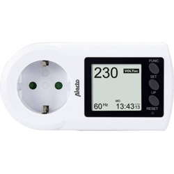 Alecto EM-17 Misuratore costi energetici Tariffa elettrica impostabile, Funzione allarme, Batteria tampone integrata precio