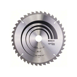Bosch Lama per sega circolare Optiline Wood 254 x 30 x 2,0 mm, 40 en oferta