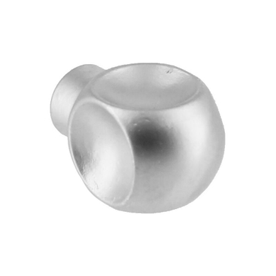 Idroweb - Pomolo pomello per mobili cromato lucido 12 mm 50 pezzi art. GU58MG23895