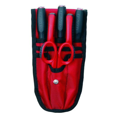 Marsupio per elettricisti Intercable EUROMARIO colore Rosso 19122