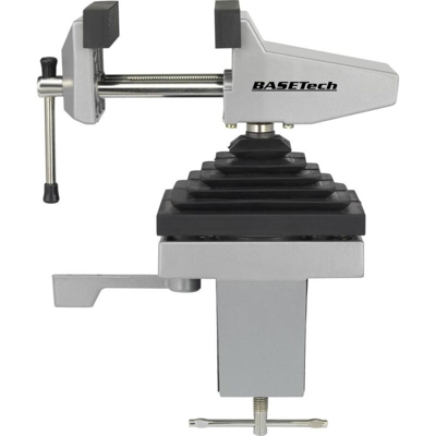 Basetech Morsetto di precisione a 360° Alluminio Base di fissaggio per morsa
