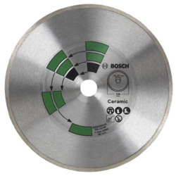 Bosch 2609256418 - Disco per troncare per molatrice, diamantato con cerchio continuo per lavori di piastrellatura, 230 mm características