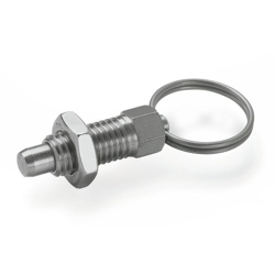 Ganter Norm elementi GN Batterie AK 717 – 4 M6 – Bullone di Resto Acciaio Inox, Argento, 2 pezzi - GANTER NORMELEMENTE en oferta