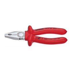 KNIPEX Pinza combinata, cromata, collaudata VDE 180 mm, con isolamento VDE precio