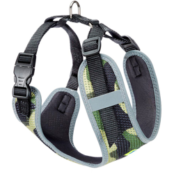 Ferplast NIKITA P FASHION Pettorina tecnica in nylon traspirante per cani. Cuciture riflettenti. In varie misure e colori.. Variante M - Misure: A: en oferta