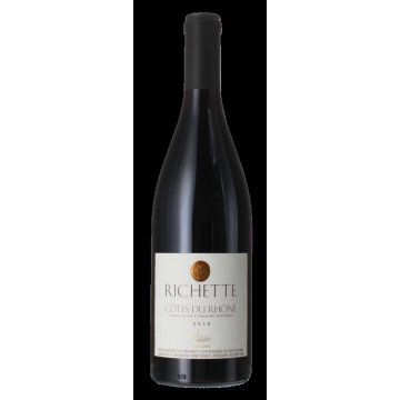 COTES DU RHONE - RICHETTE 2016 - PATRICK LESEC