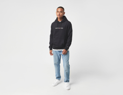 Tommy Jeans Straight Logo Hoodie, nero características