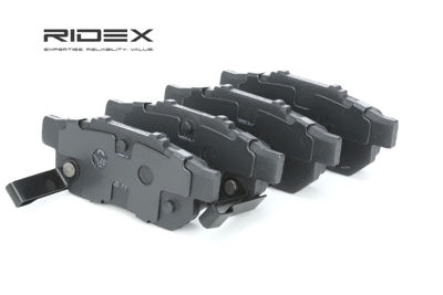 RIDEX Pastiglie Freni 402B0448 Kit Pastiglie Freni,Kit Pasticche Freni HONDA,Jazz II Hatchback (GD_, GE3, GE2),Jazz III Hatchback (GE_, GG_, GP_, ZA_)