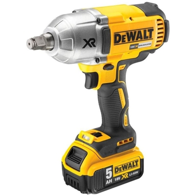 DEWALT DCF899HP2-QW - XR 18V 1/2' High Torque 950Nm con anello di ritegno agli ioni di litio da 5,0Ah con custodia TSTAK