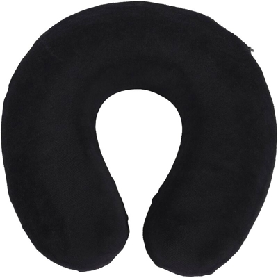 Cuscino cervicale memory foam HWC-D10 velluto nero - MENDLER