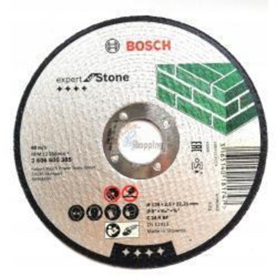 Bosch Accessories 2608600385 2608600385 Disco di taglio dritto 125 mm 22.23 mm 1 pz.