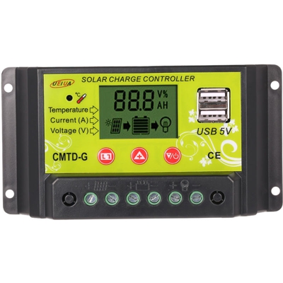Regolatore solare, 12V / 24V -20A - ASUPERMALL