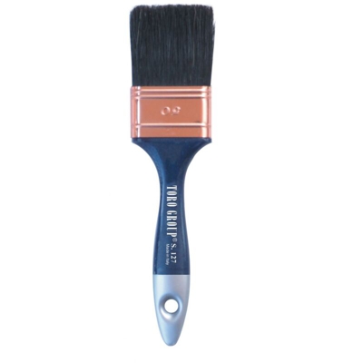 12 PZ Di PENNELLESSA TRIPLA NERA S.127 MM.30 - TORO GROUP