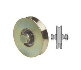 Ruota Cancelli Gola V 100 300 Fc Gemac - COMUNELLO