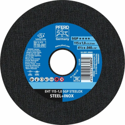 PFERD Disco da taglio EHT 115-1,0 SGP STEELOX en oferta