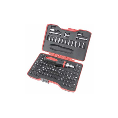 SET AVVITAMENTO CON INSERTI E BUSSOLE set 101 pz - EFFETOOLS