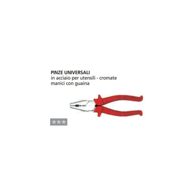PINZA UNIVERSALE CROMATA MM.160 - Oreca