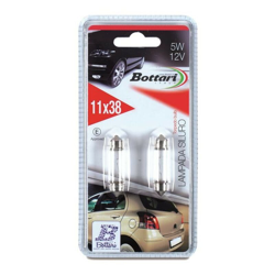 Lampadina A Bulbo Auto 12V 5 W 11X38 Mm - BOTTARI precio