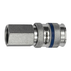 RIEGLER Attacco rapido NW 7.8, acciaio, R 1/4 IG características