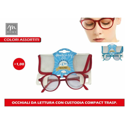 Occhiali Da Lettura Con Custodia Compact Trasp. - BIGHOUSE IT precio