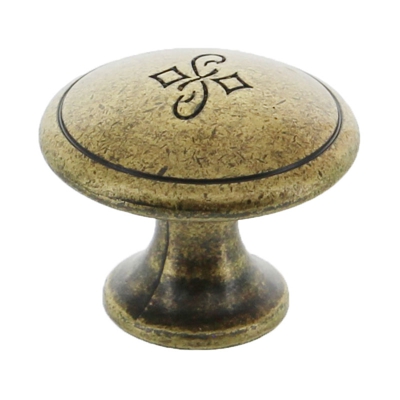 50 PZ Di POMOLO ANTICH. ART.24130 MM.25 FLORENCE* - METAL STYLE