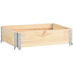 Vidaxl - Collare per Pallet 60x80 cm in Legno Massello di Pino en oferta