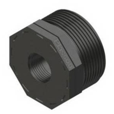 RIDUZIONE FILETTATA MASCHIO-FEMMINA 1'1/2 x 3/4' - PLASS