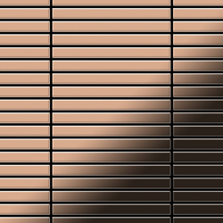 Mosaico metallo solido Rame laminato ramato rosso spesso 1,6 mm ALLOY Linear-CM características