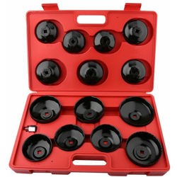Chiavi Filtro Olio Auto Set Chiave A Tazza 15 Pz Per Svitare Tutti Modelli - OXFORD características