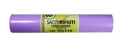 Vigor Blinky - Sacchi Sacchetti Pattumiera Virosac Viola Cm. 70X110 Conf. 24 Rotoli da 10Pz precio