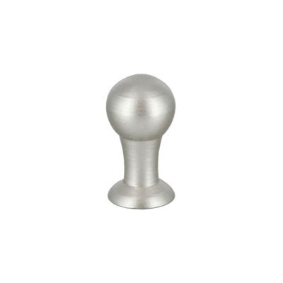 Pomolo pomello per mobili cromo satinato 12 mm 25 pezzi art. 2424.007 Cafim