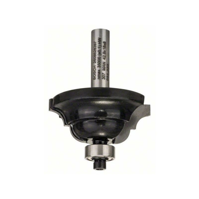 Bosch Fresa per profili D 8 mm, R1 6,3 mm, B 15 mm, L 18 mm, G 60 mm