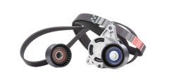 GATES Kit Cinghie Poly-V K046PK1795  OPEL,RENAULT,NISSAN,Vivaro A Van (X83),Vivaro A Combi (X83),Movano Van (X70),Movano Camion pianale / Telaio (X70) precio