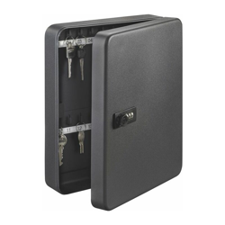 BURG WÄCHTER Scatola portachiavi KC H.200mm B.160mm T.60mm nero Lamiera d'acciaio No. Hak. 20 pezzi - BURG WACHTER en oferta