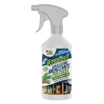 Quanisol sgrassatore IGIENIZZANTE CUCCE HACCP x 750 ml spray - ALBAGARDEN