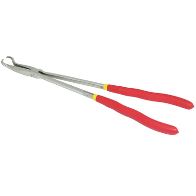 Pinza cappucci candele accensione becchi lunghi punta tonda 40 cm - GENERICO
