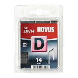 NOVUS Morsetto per filo piatto 53 F Larghezza morsetto 11,3mm Gamba-L.14mm Larghezza filo 1,25mm 6 características