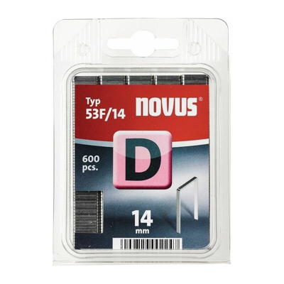 NOVUS Morsetto per filo piatto 53 F Larghezza morsetto 11,3mm Gamba-L.14mm Larghezza filo 1,25mm 6