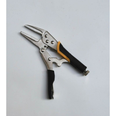 Pinza Pinzetta Mini Morsetto Becco Piatto Autobloccante Saldatura 7" 165 Mm