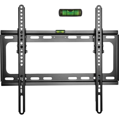 TRESKO® TV Staffa Supporto a Muro per 20 - 55 Pollici LCD LED Plasma TV Super-forza Capacità di carico fino a 45 kg, Meccanismo di Inclinazione 15 °