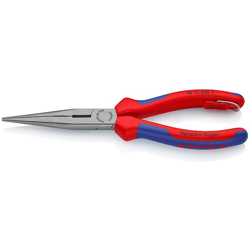 Knipex Pinza per meccanica - con becchi mezzotondi con tronchese (pinza a becchi di cicogna) rivestiti in materiale bicomponente, con anello di en oferta