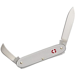 Coltellino svizzero Victorinox Pionner 04 Alox argento striato a foglia larga e potatura 0.8060.26 en oferta