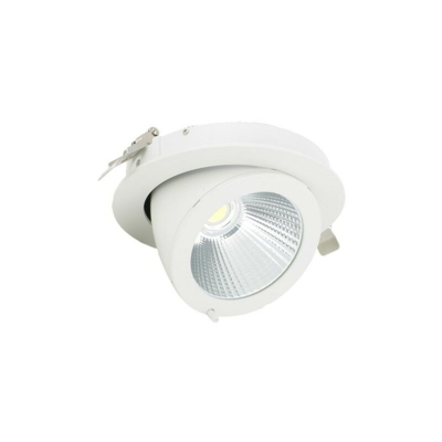 Spot Led Lumaca COB 20W da incasso orientabile | Température de Couleur: Bianco caldo 3000K - ARUM LIGHTING
