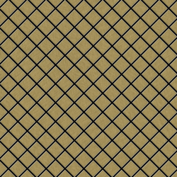 Mosaico metallo solido Titanio spazzolato Gold oro spesso 1,6 mm Diamond-Ti-GB - Alloy características