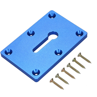 Carpenter Tavolo Lavoro piastra di montaggio Pinza in lega di alluminio collana su Blue Plate Fixation - ASUPERMALL