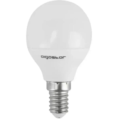 Aigostar - Lampadina Led G45 E14 6W Bianco Caldo 3000K